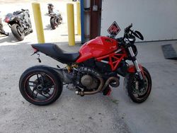 Salvage cars for sale from Copart Riverview, FL: 2014 Ducati Monster 1200