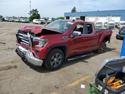 Vehiculos salvage en venta de Copart Woodhaven, MI: 2021 GMC Sierra K1500 SLE