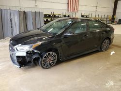 Salvage cars for sale at San Antonio, TX auction: 2021 KIA Forte GT