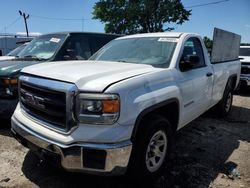 Salvage trucks for sale at Baltimore, MD auction: 2015 GMC Sierra C1500