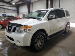 Salvage cars for sale from Copart West Mifflin, PA: 2015 Nissan Armada Platinum