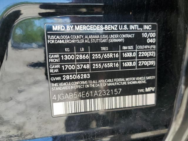 2001 Mercedes-Benz ML 320