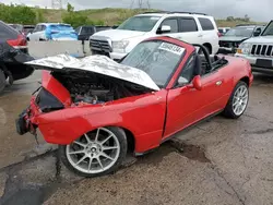 Salvage cars for sale at Brighton, CO auction: 1990 Mazda MX-5 Miata