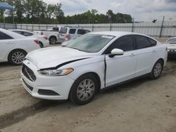 Salvage cars for sale from Copart Spartanburg, SC: 2014 Ford Fusion S