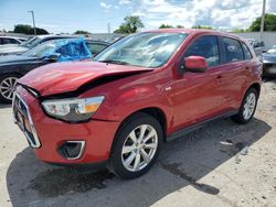 Salvage cars for sale at Franklin, WI auction: 2015 Mitsubishi Outlander Sport ES