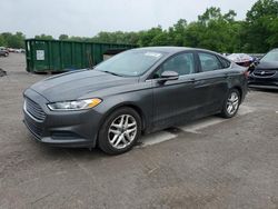 Salvage cars for sale at Ellwood City, PA auction: 2016 Ford Fusion SE