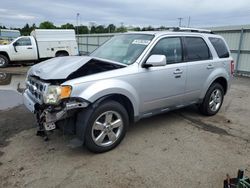 Salvage cars for sale at Pennsburg, PA auction: 2012 Ford Escape Limited