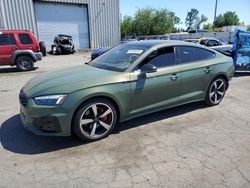 Salvage cars for sale at Woodburn, OR auction: 2023 Audi A5 Premium Plus 45