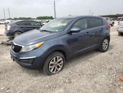 Salvage cars for sale at Temple, TX auction: 2016 KIA Sportage LX