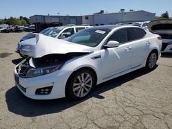 Salvage cars for sale at Vallejo, CA auction: 2015 KIA Optima SX