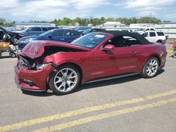 Salvage cars for sale from Copart Pennsburg, PA: 2015 Ford Mustang