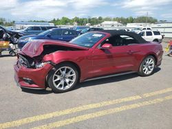 Ford salvage cars for sale: 2015 Ford Mustang