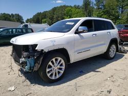 Salvage cars for sale at Seaford, DE auction: 2017 Jeep Grand Cherokee Limited