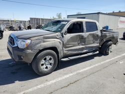 Salvage cars for sale from Copart Anthony, TX: 2014 Toyota Tacoma Double Cab