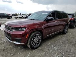 Jeep salvage cars for sale: 2023 Jeep Grand Cherokee L Summit