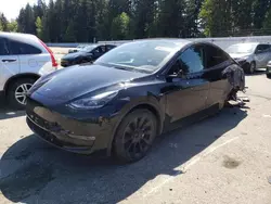 Salvage cars for sale from Copart Arlington, WA: 2023 Tesla Model Y