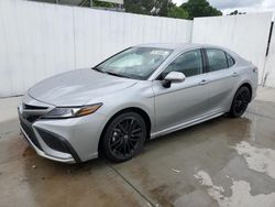 Salvage cars for sale at Ellenwood, GA auction: 2024 Toyota Camry XSE