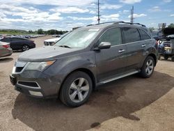 Salvage cars for sale at Colorado Springs, CO auction: 2012 Acura MDX