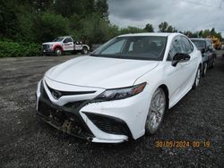 Salvage cars for sale from Copart Rocky View County, AB: 2024 Toyota Camry SE Night Shade