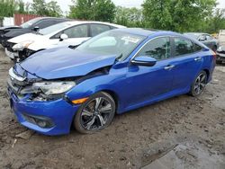 Salvage cars for sale from Copart Baltimore, MD: 2016 Honda Civic Touring