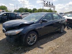Vehiculos salvage en venta de Copart Columbus, OH: 2017 Toyota Camry LE