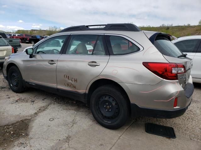 2016 Subaru Outback 2.5I