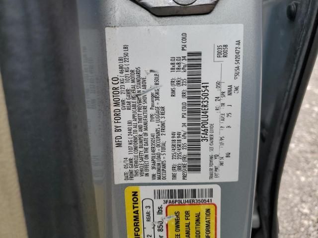 2014 Ford Fusion SE Hybrid