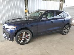 Salvage cars for sale at Grand Prairie, TX auction: 2019 Jaguar F-PACE S