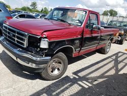 Salvage trucks for sale at Bridgeton, MO auction: 1995 Ford F150