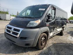 Salvage cars for sale from Copart Leroy, NY: 2017 Dodge RAM Promaster 1500 1500 Standard