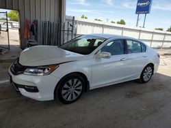 Honda salvage cars for sale: 2016 Honda Accord EXL