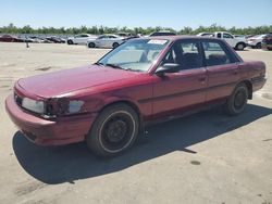 Salvage cars for sale at Fresno, CA auction: 1991 Toyota Camry DLX