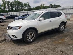 Salvage cars for sale at Spartanburg, SC auction: 2015 Nissan Rogue S