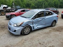 Salvage cars for sale at Grenada, MS auction: 2014 Hyundai Accent GLS