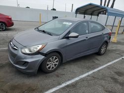 Salvage cars for sale at Van Nuys, CA auction: 2013 Hyundai Accent GLS