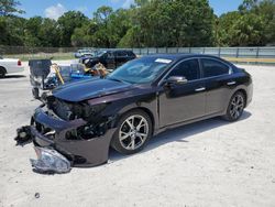 Salvage cars for sale at Fort Pierce, FL auction: 2014 Nissan Maxima S