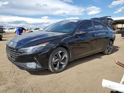 Vehiculos salvage en venta de Copart Brighton, CO: 2023 Hyundai Elantra Limited