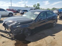 Salvage cars for sale at Woodhaven, MI auction: 2018 Infiniti Q50 Luxe