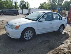 Salvage cars for sale from Copart Baltimore, MD: 2003 Honda Civic EX