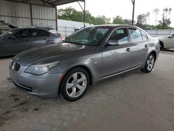 Salvage cars for sale from Copart Cartersville, GA: 2008 BMW 528 I