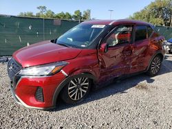 Salvage cars for sale at Riverview, FL auction: 2022 Nissan Kicks SV
