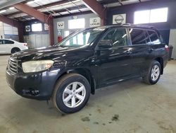 Salvage cars for sale at East Granby, CT auction: 2010 Toyota Highlander SE