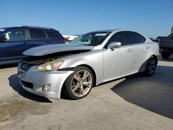 Salvage cars for sale at Grand Prairie, TX auction: 2010 Lexus IS 250