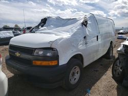 Salvage trucks for sale at Brighton, CO auction: 2019 Chevrolet Express G2500
