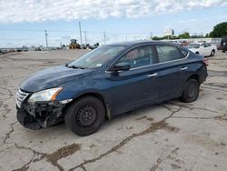 Salvage cars for sale from Copart Oklahoma City, OK: 2015 Nissan Sentra S