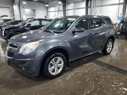 Salvage cars for sale from Copart Ham Lake, MN: 2011 Chevrolet Equinox LS