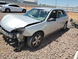 Salvage cars for sale at Phoenix, AZ auction: 2005 Chevrolet Malibu Maxx LS