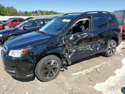 Salvage cars for sale at Franklin, WI auction: 2018 Subaru Forester 2.5I Premium