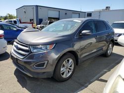 Salvage cars for sale at Vallejo, CA auction: 2017 Ford Edge SEL