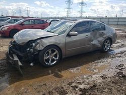 Salvage cars for sale from Copart Elgin, IL: 2004 Nissan Maxima SE